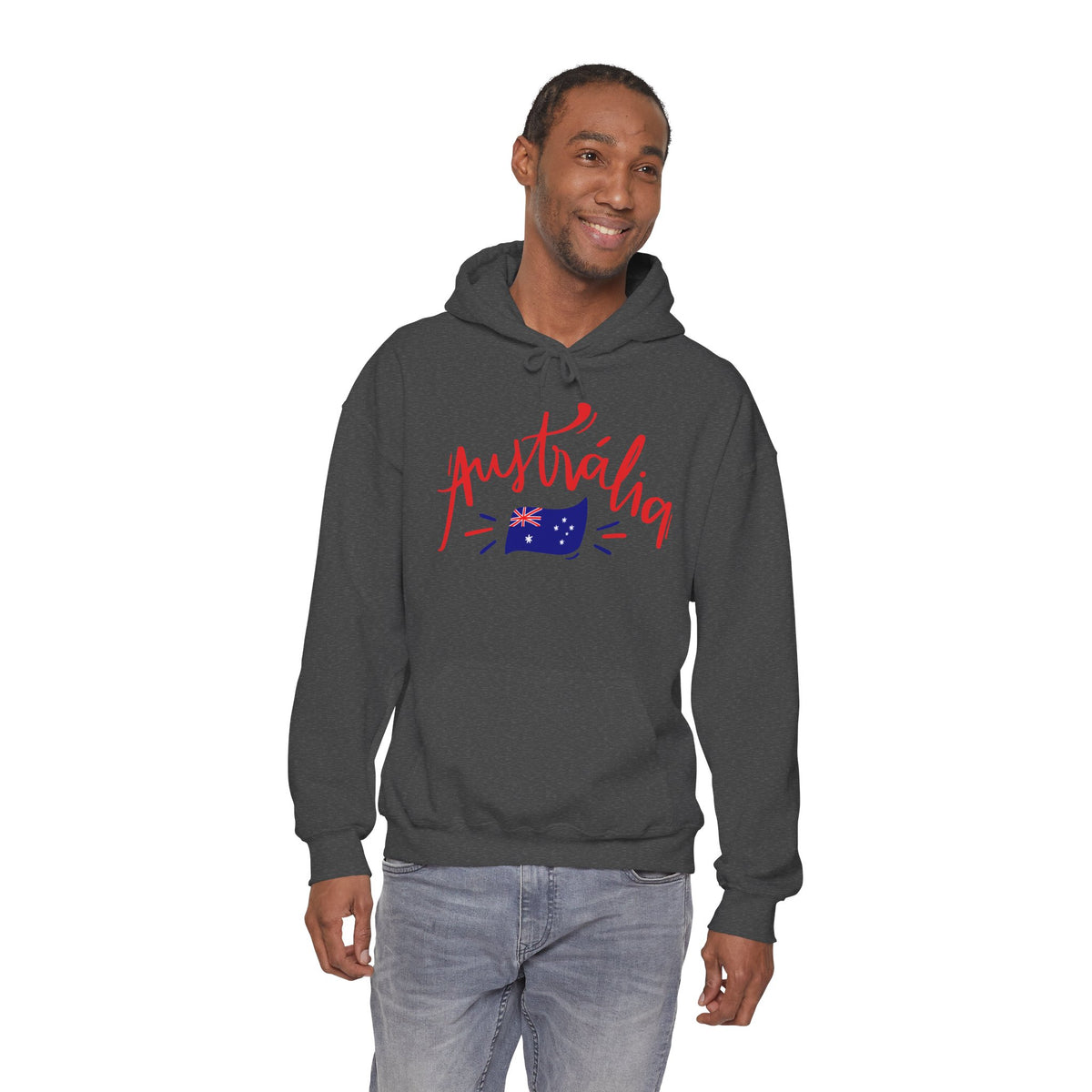 AUSTRALIA FLAG Hoodie Premium Design SKIALFA Unisex