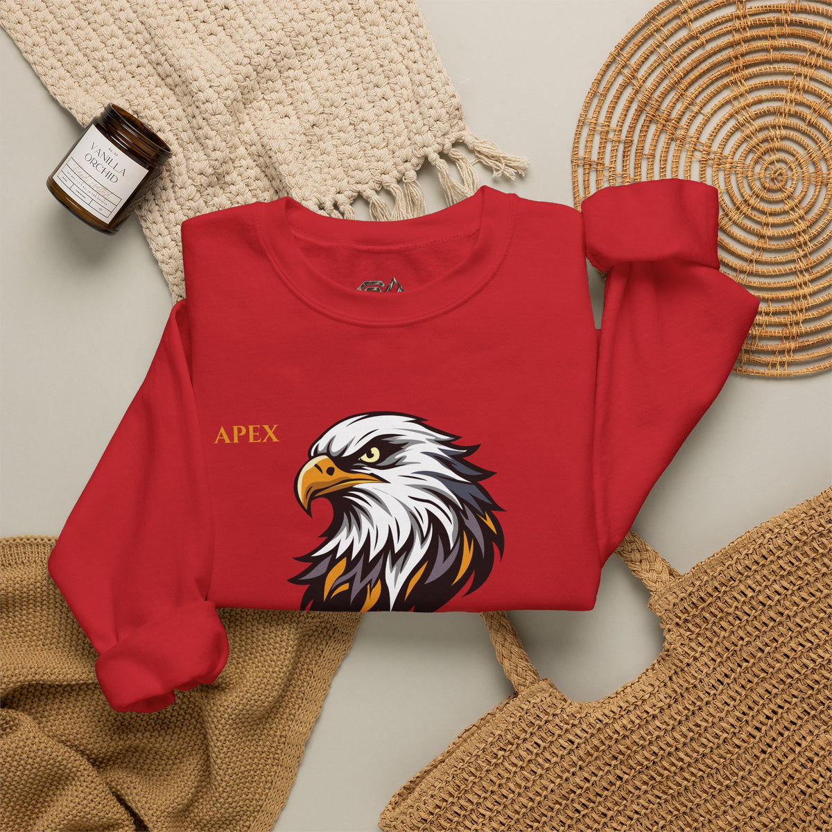 APEX Eagle Sweatshirt Premium Design SKIALFA Unisex