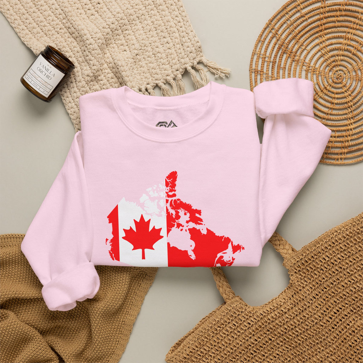 Canada Maple Sweatshirt Premium Design SKIALFA Unisex