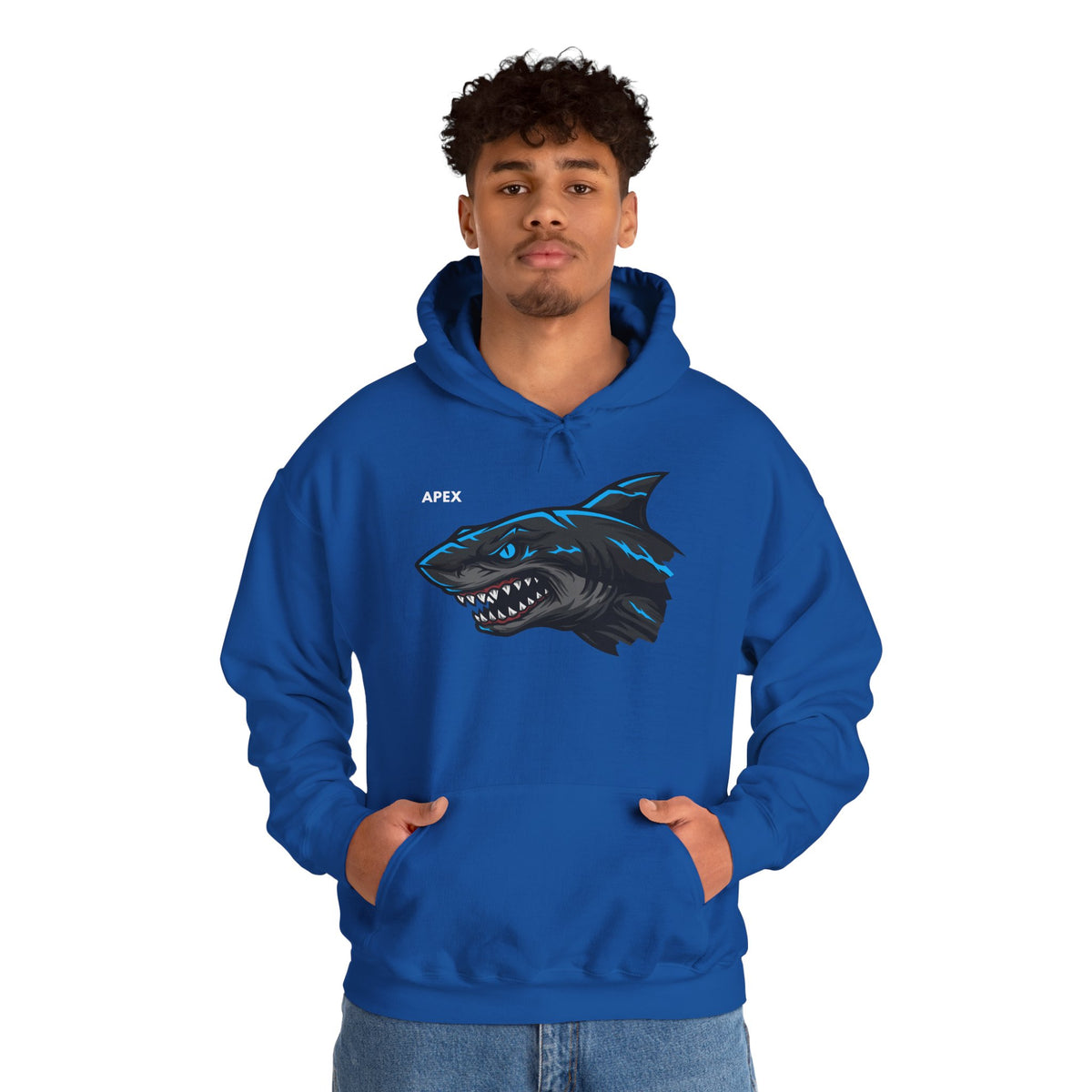 APEX Shark Hoodie Premium Design SKIALFA Unisex