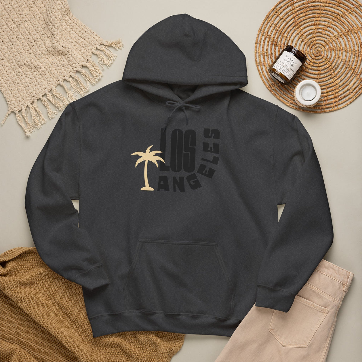 LOS ANGELES Hoodie Premium Design SKIALFA 9Unisex