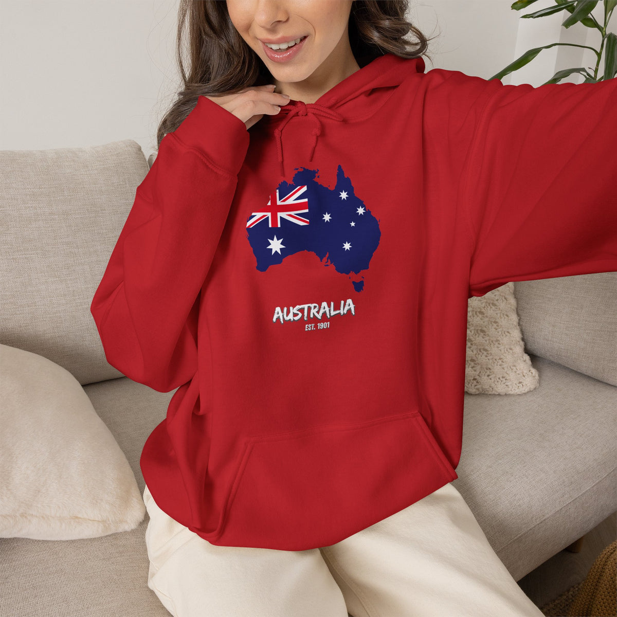 AUSTRALIA Hoodie Premium Design SKIALFA Unisex
