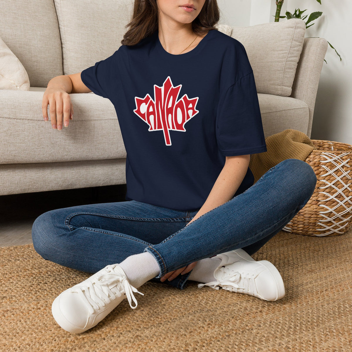 Canada Flag T-Shirt Premium Design SKIALFA Unisex