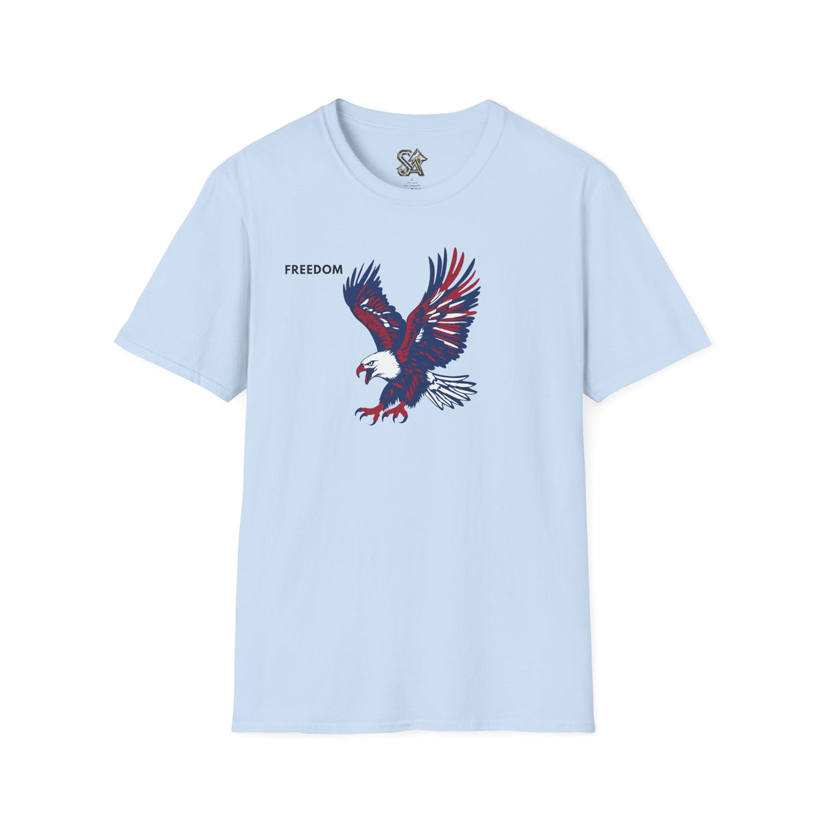 FREEDOM Eagle T-Shirt Premium Design SKIALFA Unisex