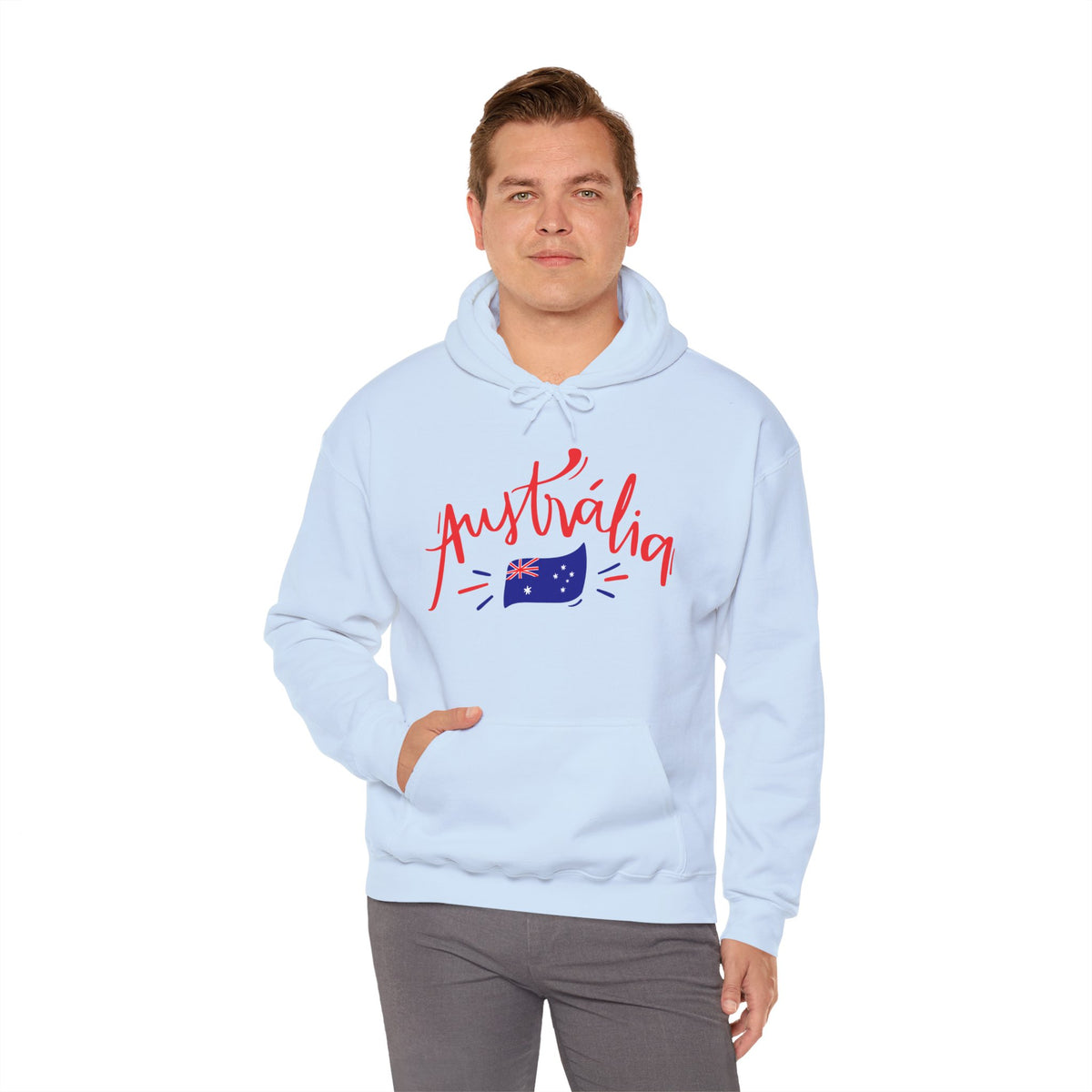 AUSTRALIA FLAG Hoodie Premium Design SKIALFA Unisex