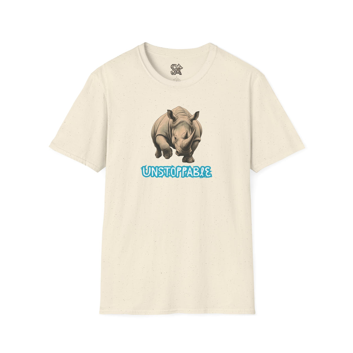 UNSTOPPABLE Rhino T-Shirt Premium Design SKIALFA Unisex