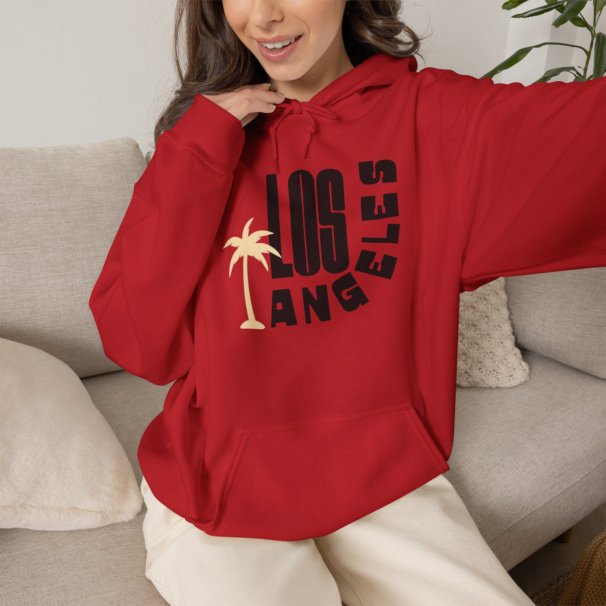 LOS ANGELES Hoodie Premium Design SKIALFA 9Unisex