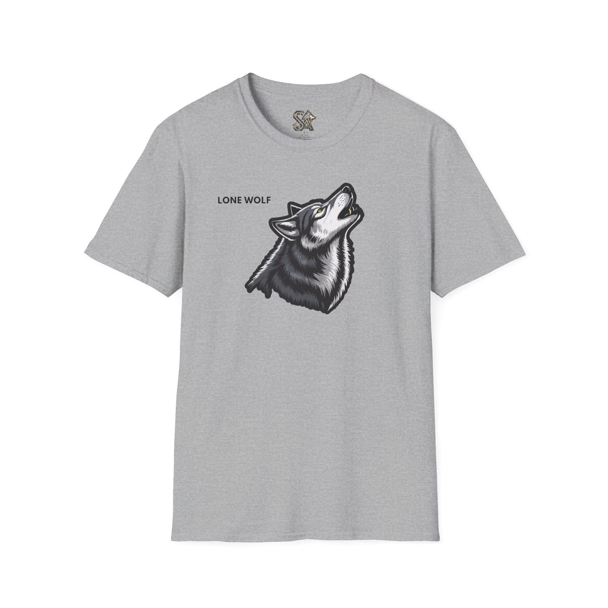 LONE WOLF T-Shirt Premium Design SKIALFA Unisex