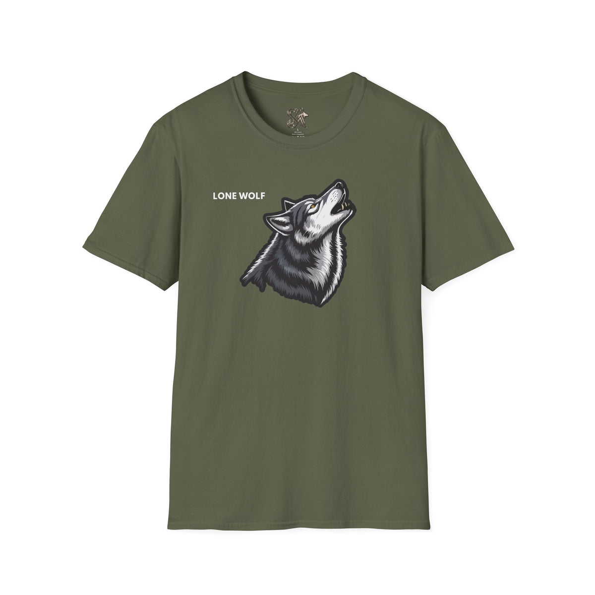 LONE WOLF T-Shirt Premium Design SKIALFA Unisex