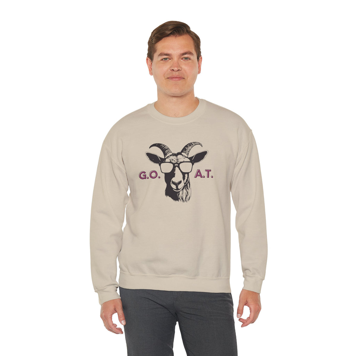 G.O.A.T. Goat Sweatshirt Premium Design SKIALFA Unisex