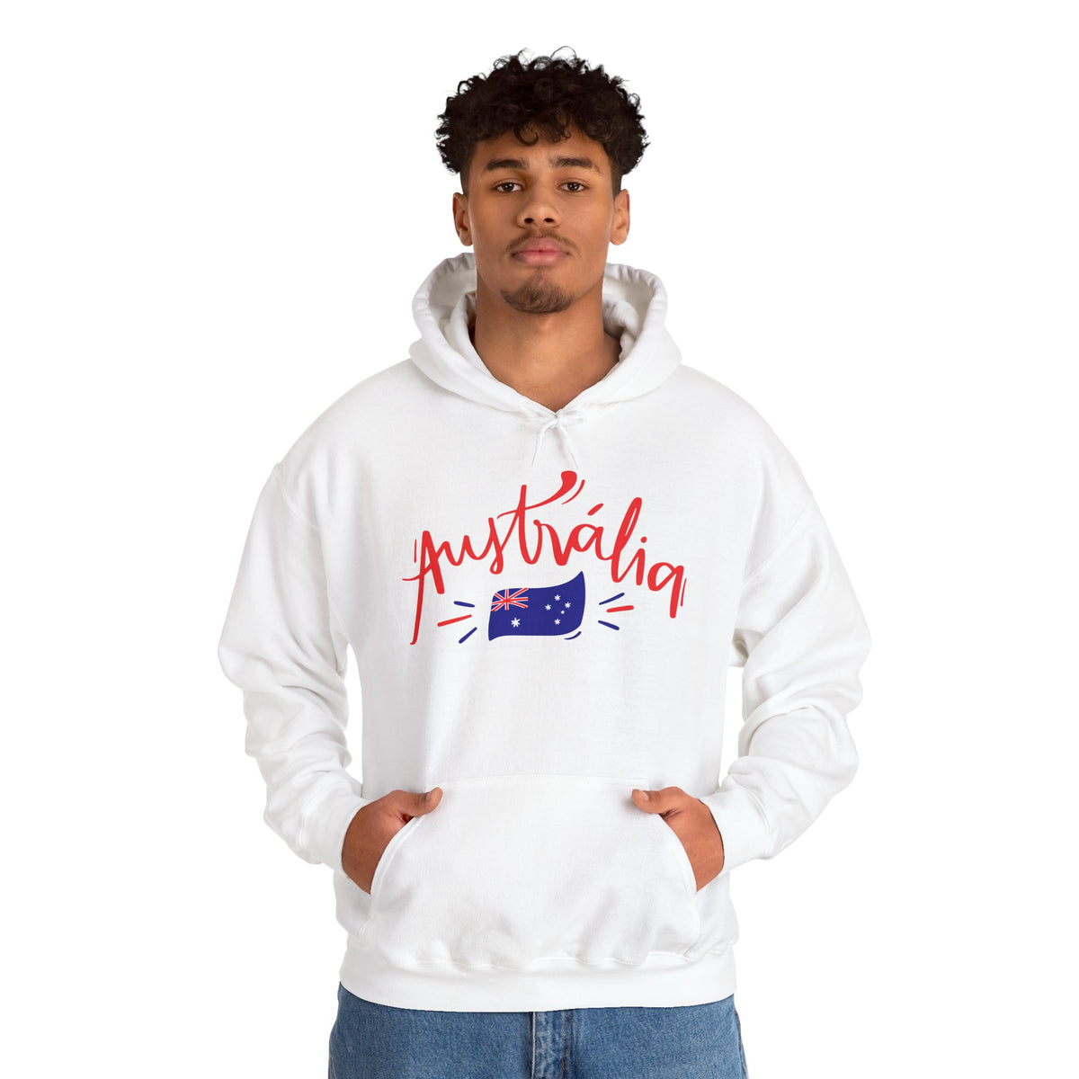 AUSTRALIA FLAG Hoodie Premium Design SKIALFA Unisex