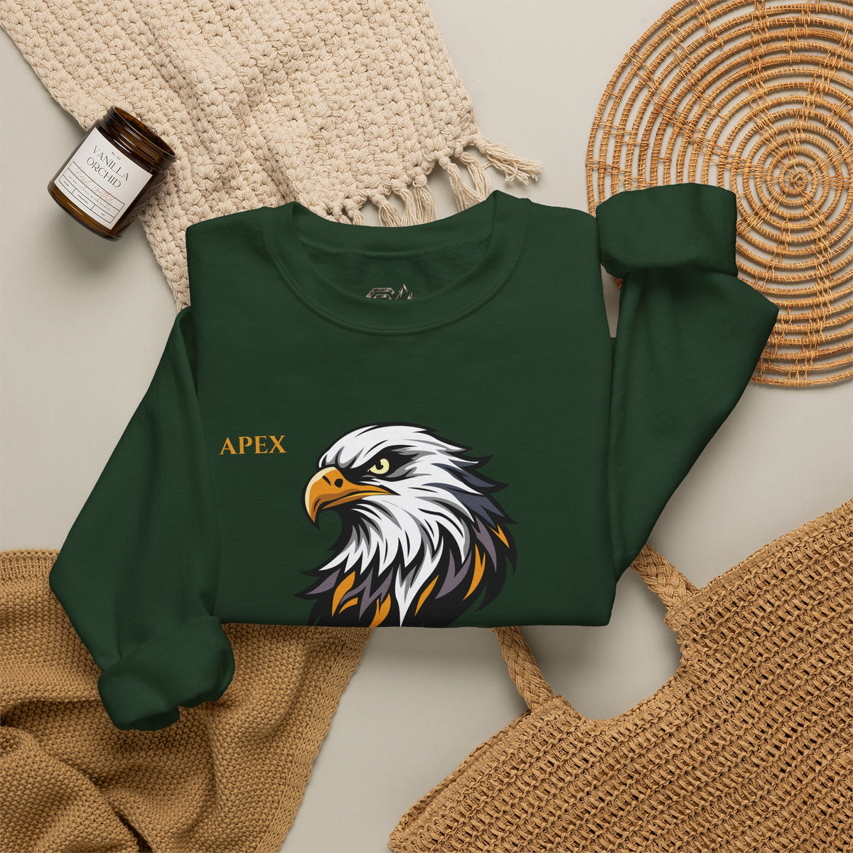 APEX Eagle Sweatshirt Premium Design SKIALFA Unisex