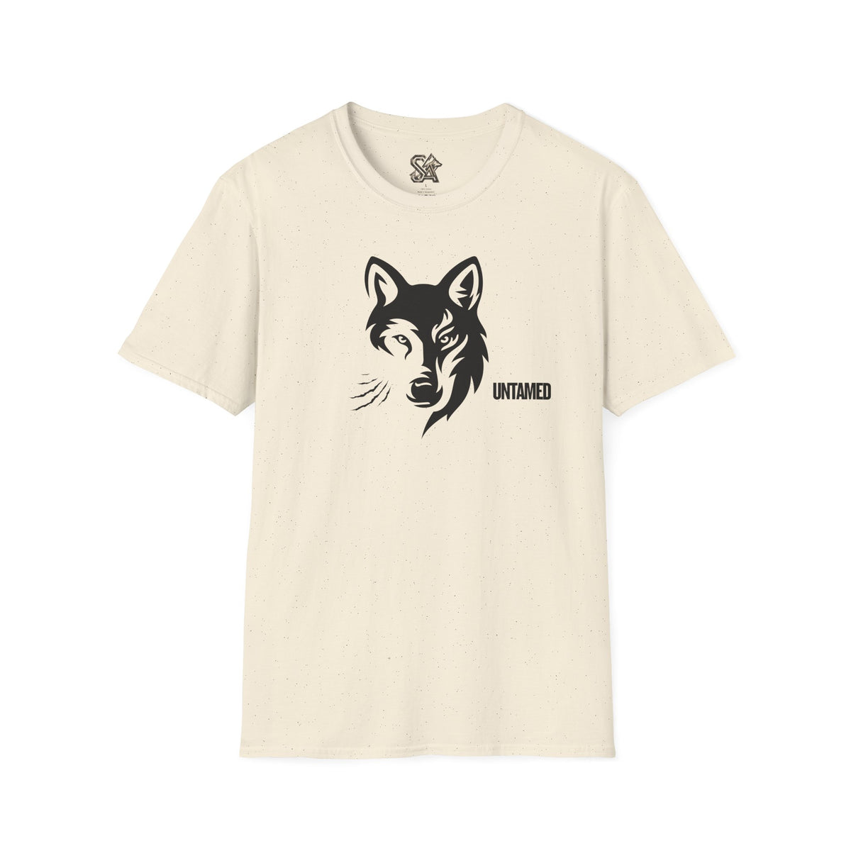 UNTAMED Wolf T-Shirt Premium Design SKIALFA Unisex