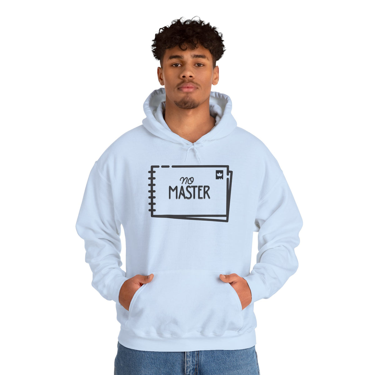 NO MASTER Hoodie Premium Design SKIALFA Unisex
