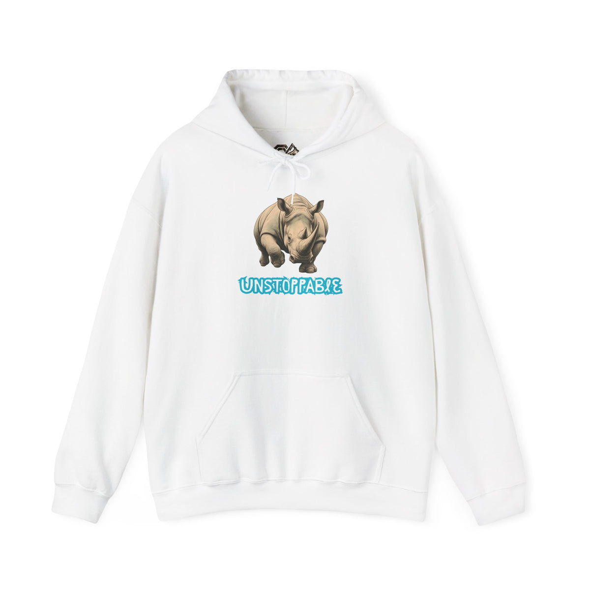 UNSTOPPABLE Rhino Hoodie Premium Design SKIALFA Unisex