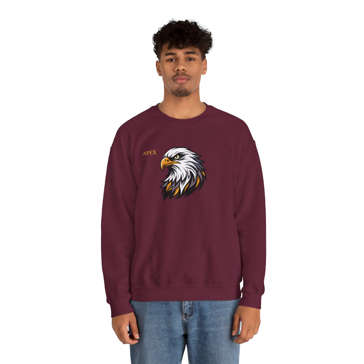 APEX Eagle Sweatshirt Premium Design SKIALFA Unisex